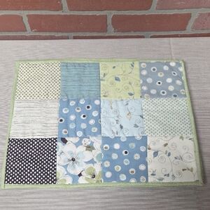 Patchwork Set Of 4 Handmade Placemats
